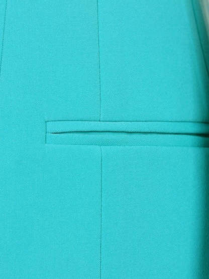 Single-Breasted Peak Lapel Blazer With Long Sleeves For Women-BMbridal