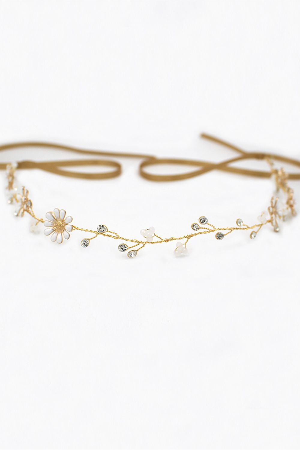 BMbridal Floral Alloy Party Headbands Headpiece with Rhinestone-BMbridal