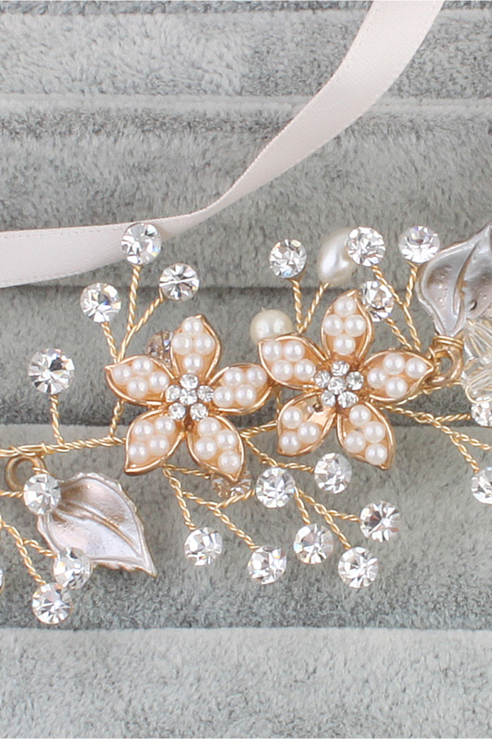 BMbridal Elegant Alloy Imitation Pearls Special Occasion Party Headbands Headpiece with Rhinestone-BMbridal