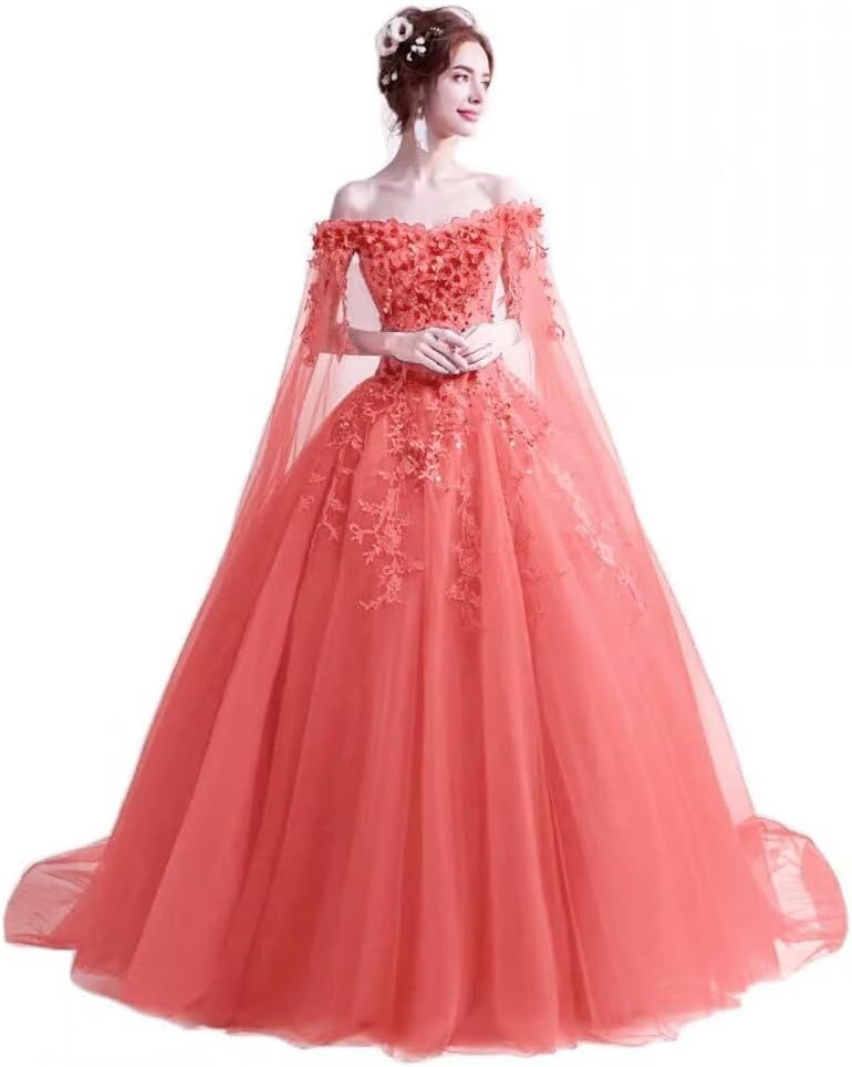 Women's Off The Shoulder Dress Masquerade Ball Gowns Prom Dress 2025 bmbridal