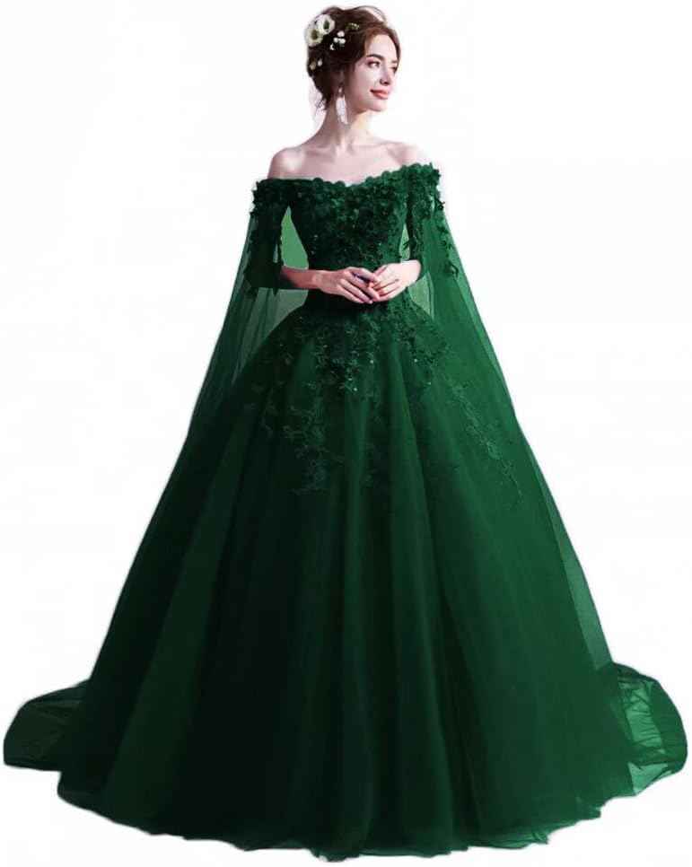 Women's Off The Shoulder Dress Masquerade Ball Gowns Prom Dress 2025 bmbridal