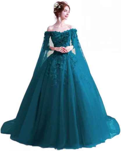 Women's Off The Shoulder Dress Masquerade Ball Gowns Prom Dress 2025 bmbridal