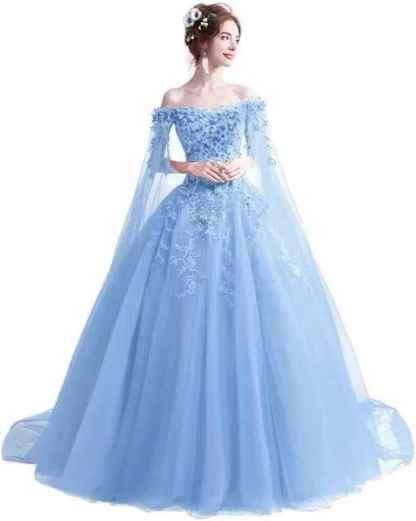 Women's Off The Shoulder Dress Masquerade Ball Gowns Prom Dress 2025 bmbridal