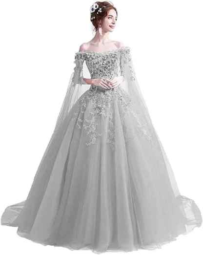 Women's Off The Shoulder Dress Masquerade Ball Gowns Prom Dress 2025 bmbridal