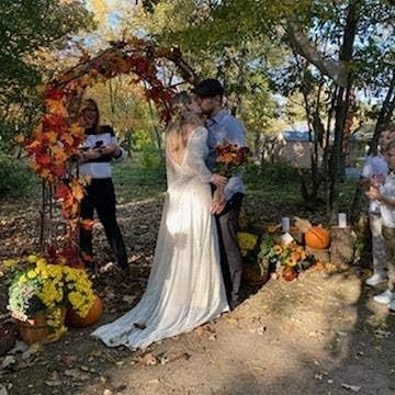 Women's Beach Wedding Dresses for Bride 2022 Vintage Long Sleeves Lace Bohemian Bridal Gown bmbridal