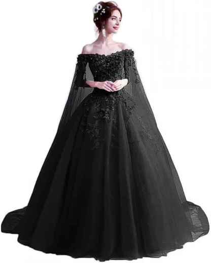 Women's Off The Shoulder Dress Masquerade Ball Gowns Prom Dress 2025 bmbridal