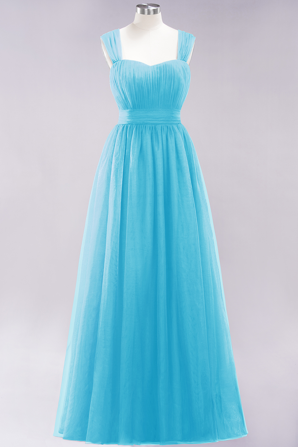 BMbridal Gorgeous Sweetheart Straps Ruffle Burgundy Bridesmaid Dresses Online-BMbridal