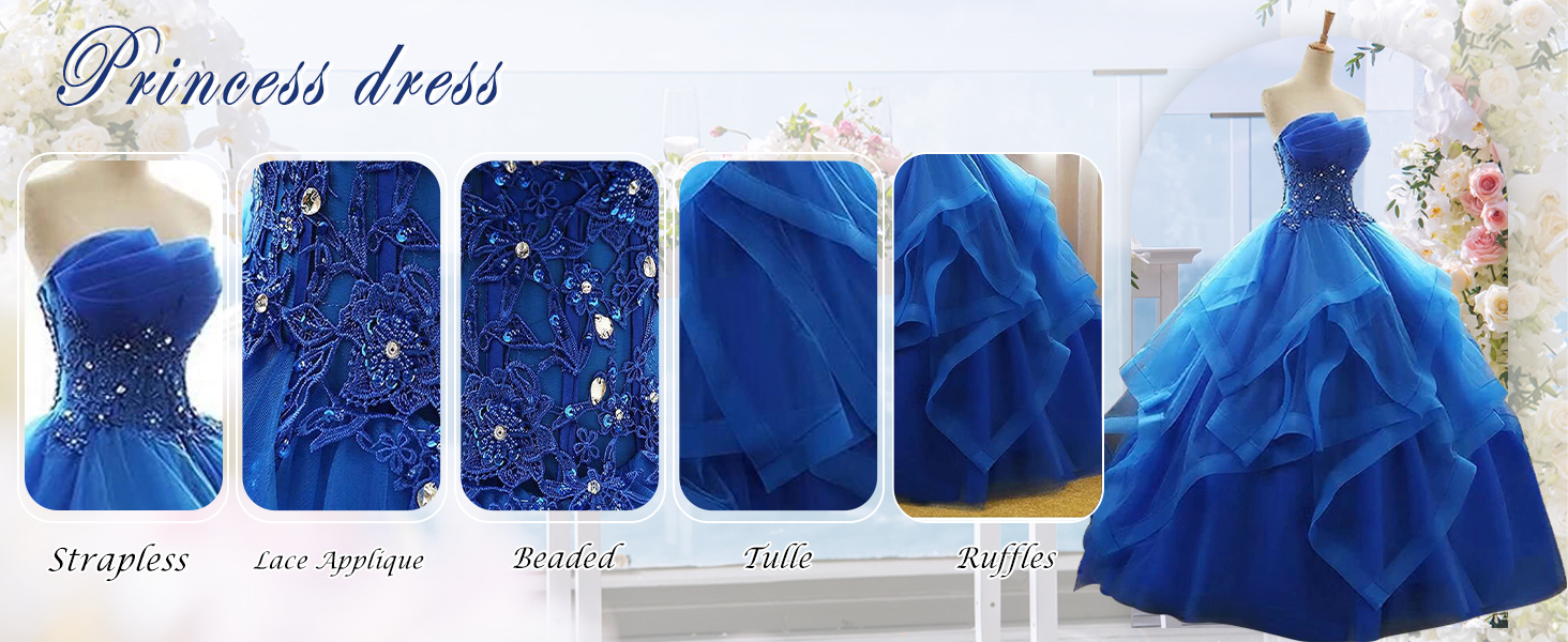 Lace Quinceanera Dresses