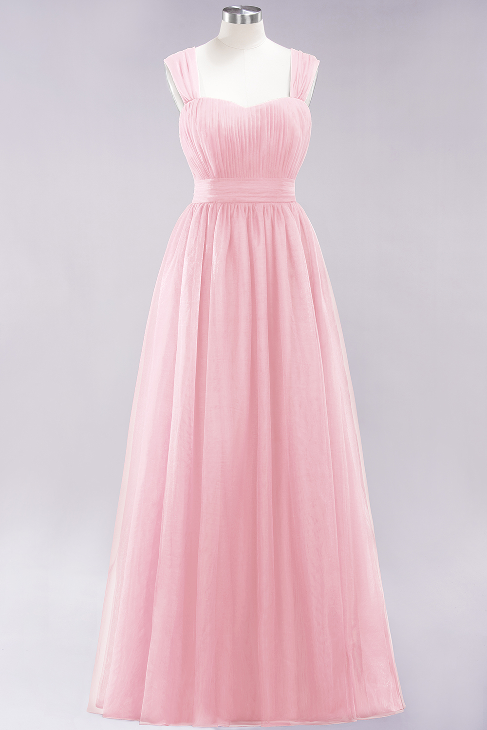 BMbridal Gorgeous Sweetheart Straps Ruffle Burgundy Bridesmaid Dresses Online-BMbridal