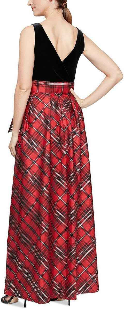 Women's Long Satin Mother of The Bride Dress with Pockets, Formal Party Gown (Petite and Regular Sizes) bmbridal