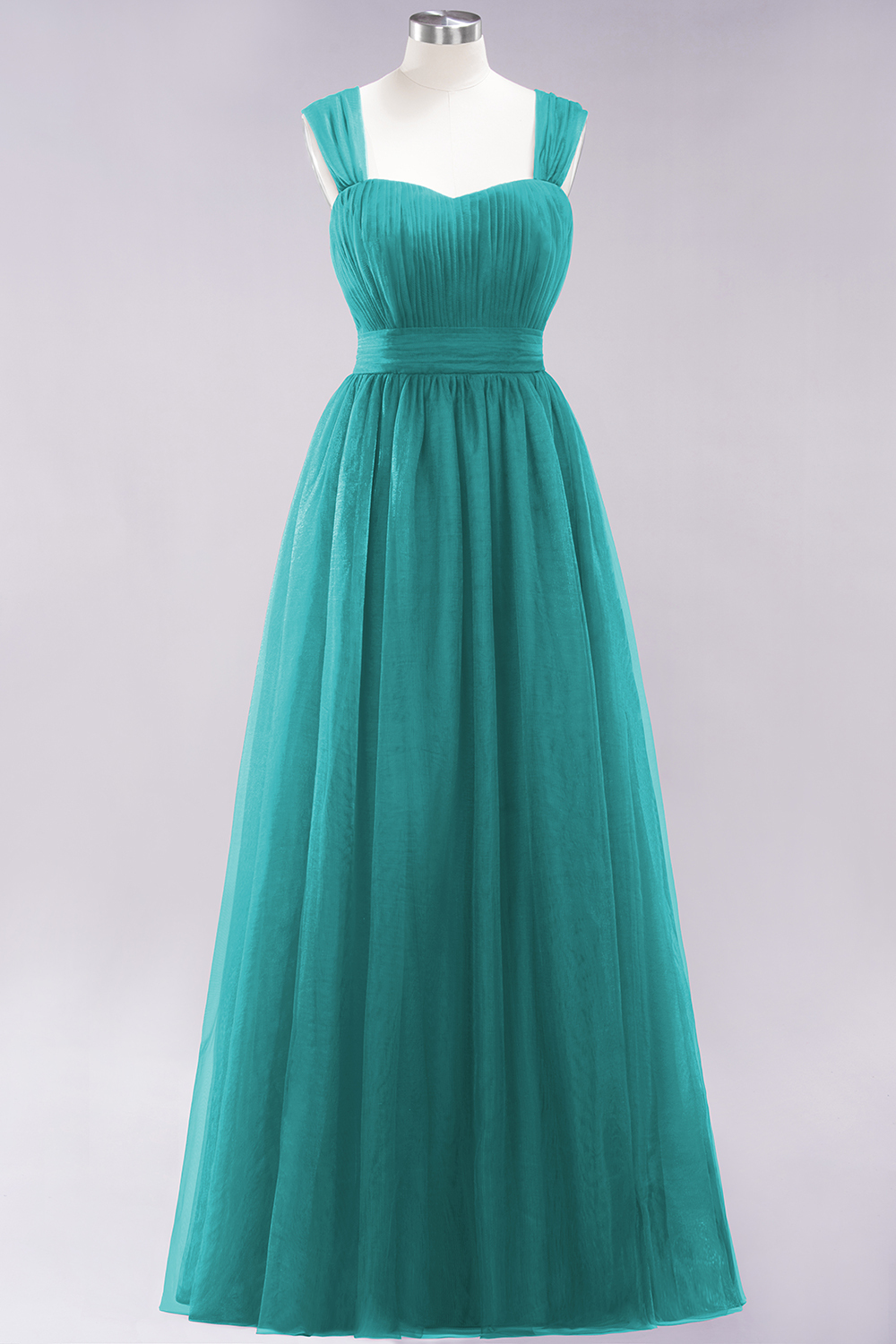 BMbridal Gorgeous Sweetheart Straps Ruffle Burgundy Bridesmaid Dresses Online-BMbridal