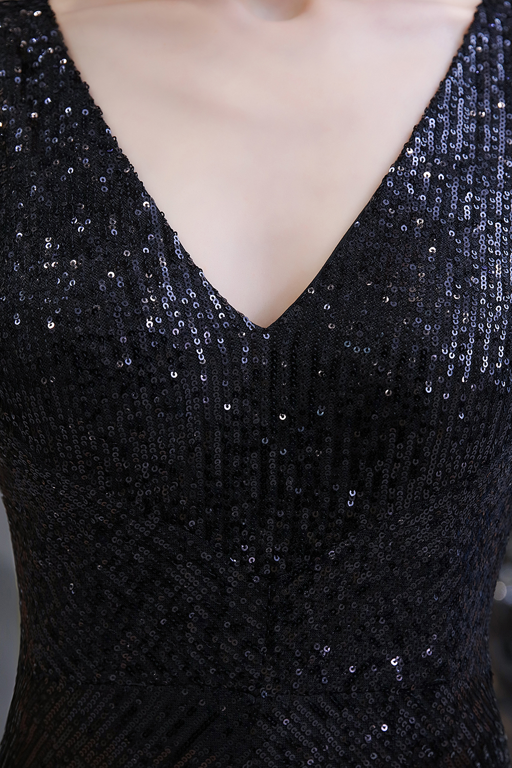 BMbridal Stunning Sequins V-Neck Sleeveless Jumpsuit Event Party Gowns On Sale