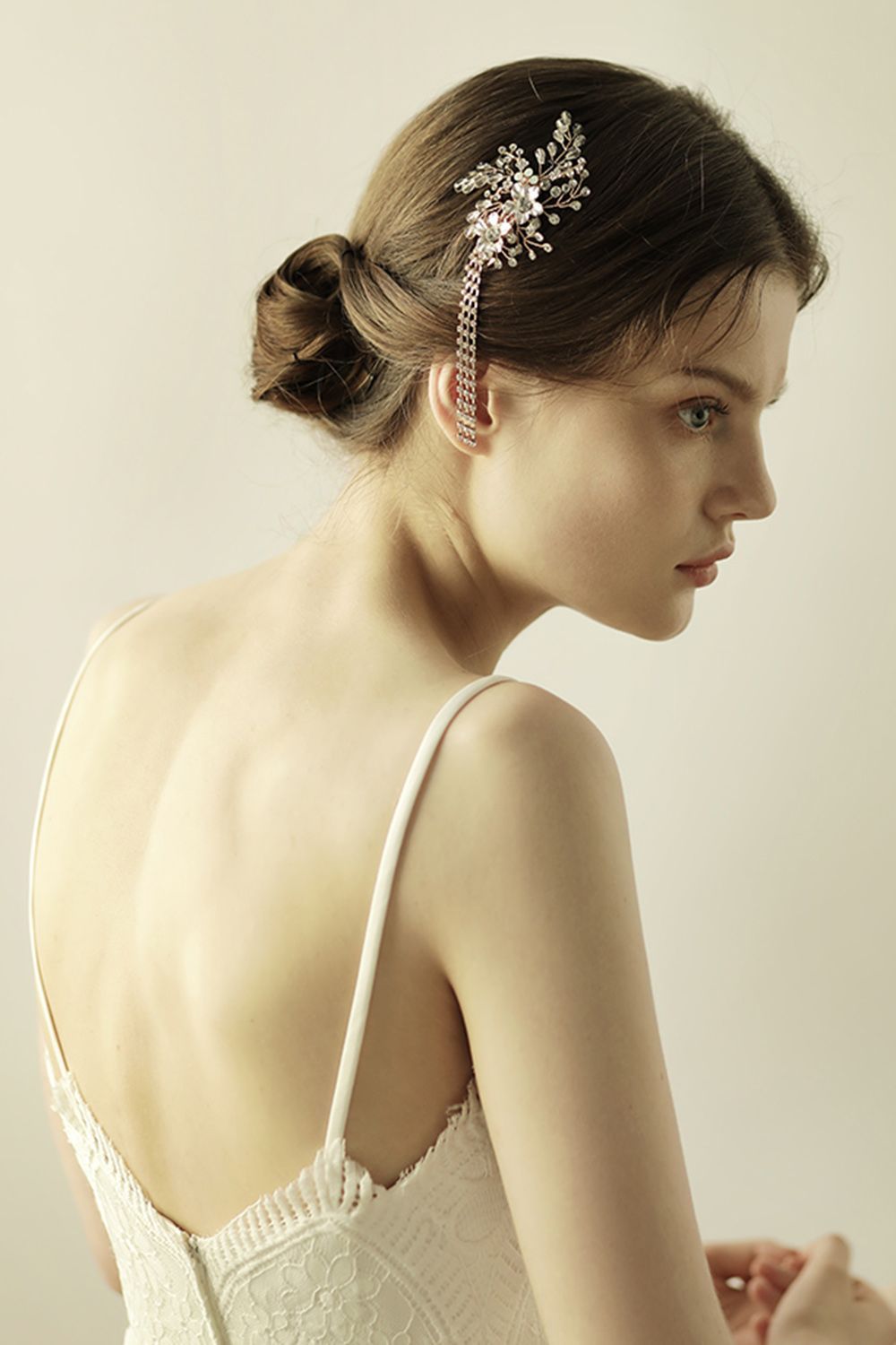 BMbridal Beautiful Alloy Special Occasion Hairpins Headpiece with Rhinestone-BMbridal