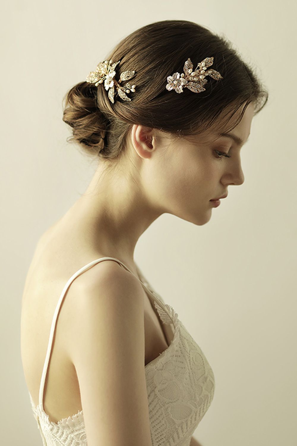 BMbridal Beautiful Alloy Rhinestone Party Combs-Barrettes Headpiece with Imitation Pearls-BMbridal