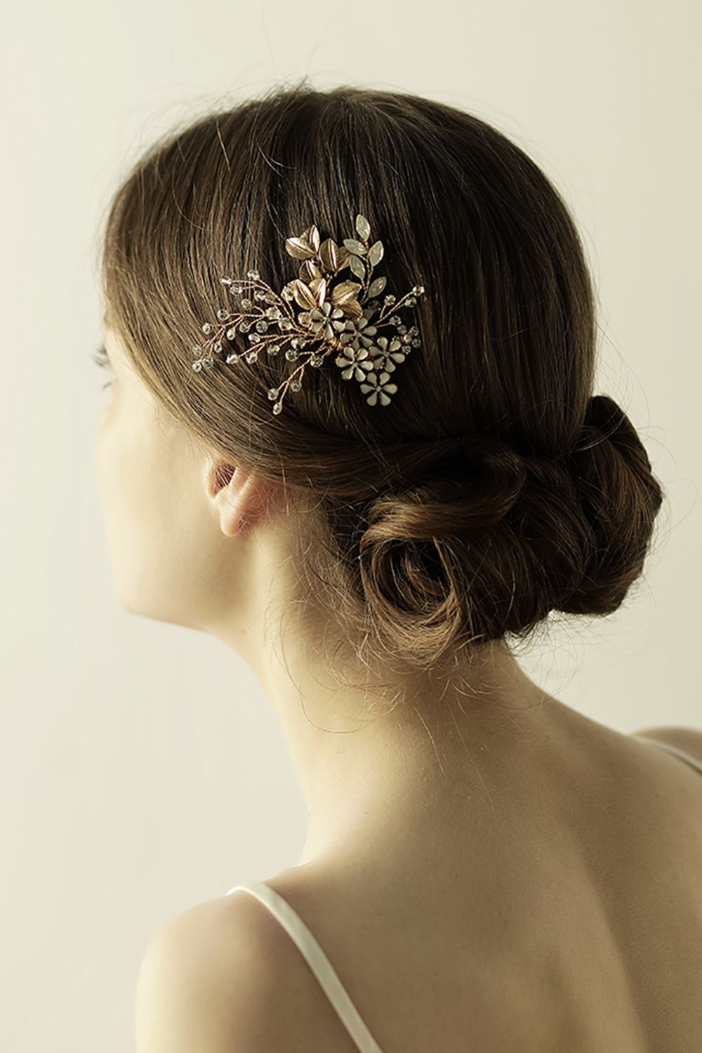 BMbridal Glamourous Alloy Rhinestone Daily Wear Combs-Barrettes Headpiece with Crystal-BMbridal