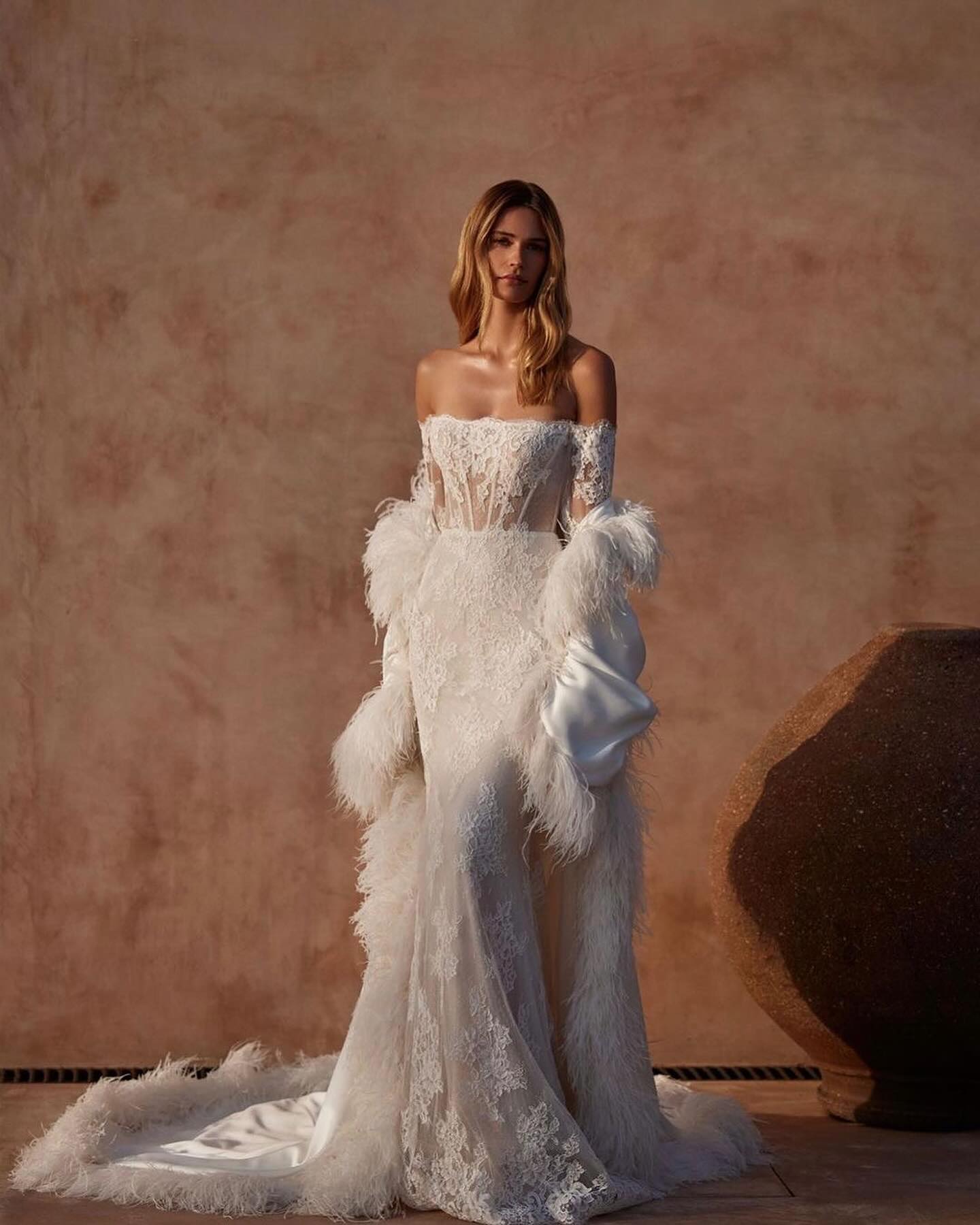 Charming Strapless White Floor-Length Wedding Dress