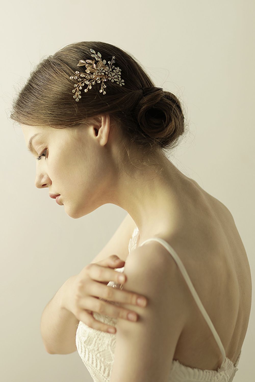 BMbridal Glamourous Alloy Rhinestone Daily Wear Combs-Barrettes Headpiece with Crystal-BMbridal