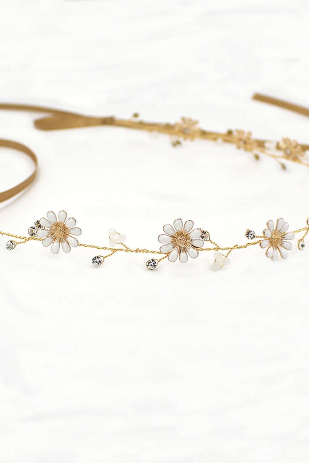BMbridal Floral Alloy Party Headbands Headpiece with Rhinestone-BMbridal