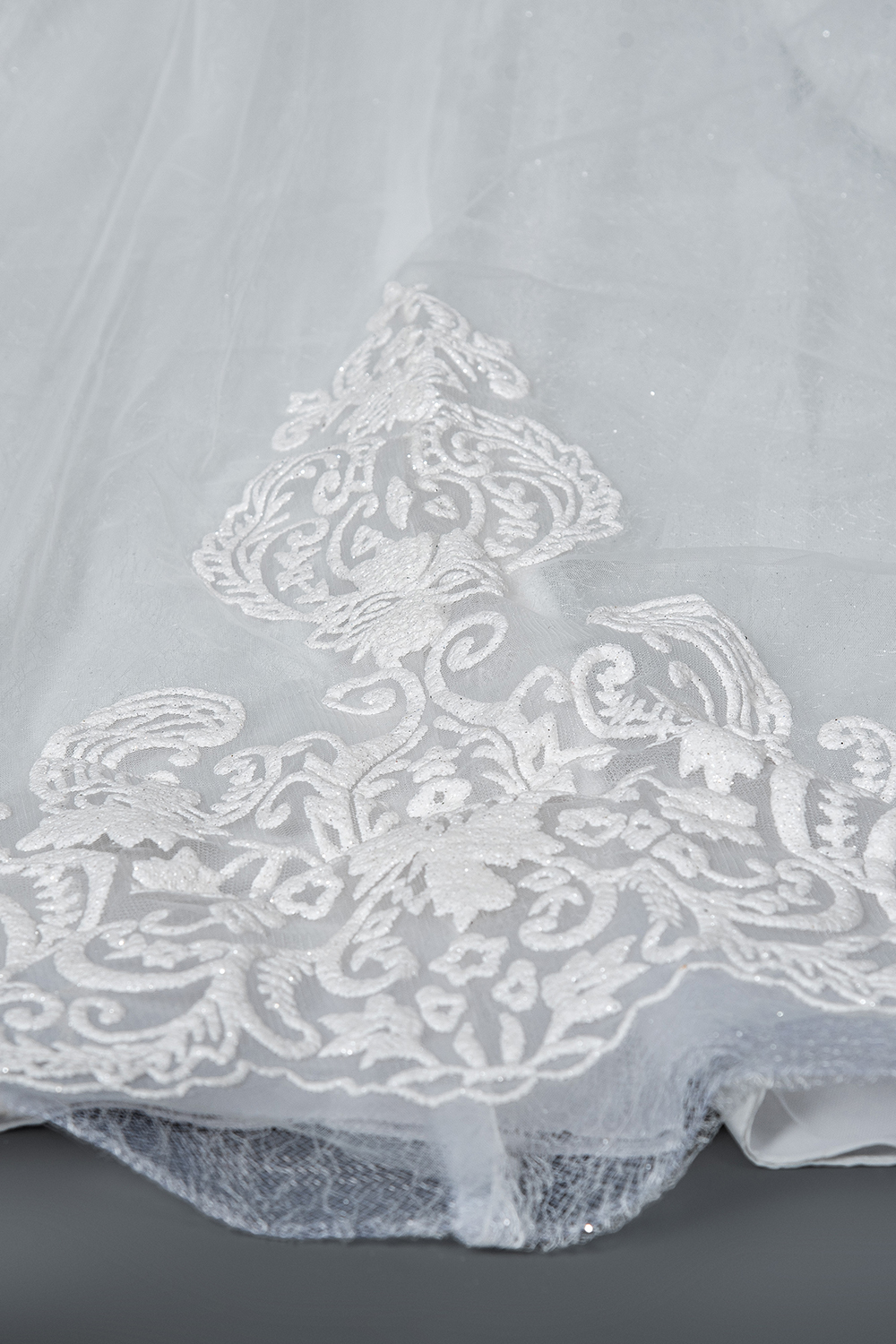 BMbridal Cap Sleeve Lace Wedding Dress Princess Bridal Gown Lace-up-BMbridal