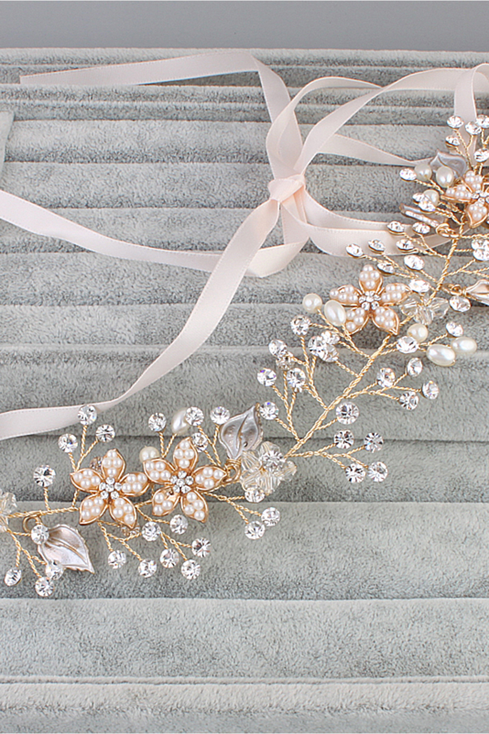 BMbridal Elegant Alloy Imitation Pearls Special Occasion Party Headbands Headpiece with Rhinestone-BMbridal