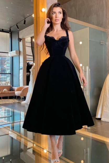 Bmbridal Little Black Dress Halter Sleeveless Prom Dress On Sale