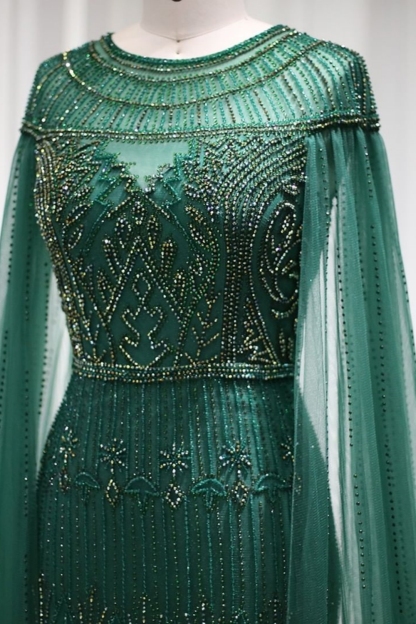 Bmbridal Dusk A-Line Floor-Length Scoop Tulle Prom Dresses with Lace