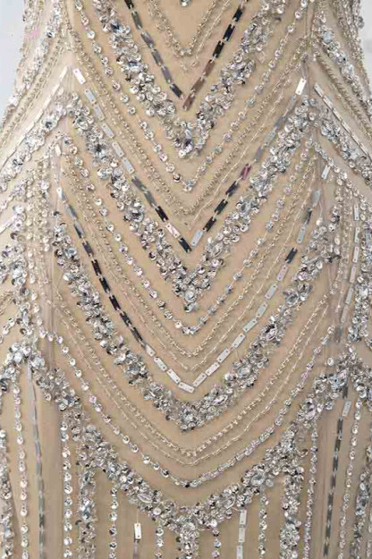 BMbridal Gorgeous High-Neck Sleeveless Mermaid Prom Dresses with Rhinestoes Online