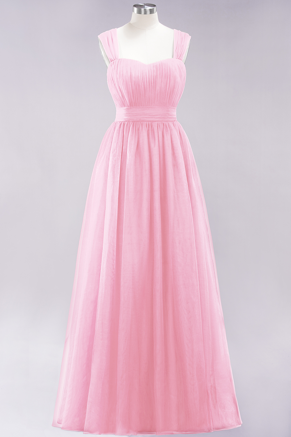 BMbridal Gorgeous Sweetheart Straps Ruffle Burgundy Bridesmaid Dresses Online-BMbridal