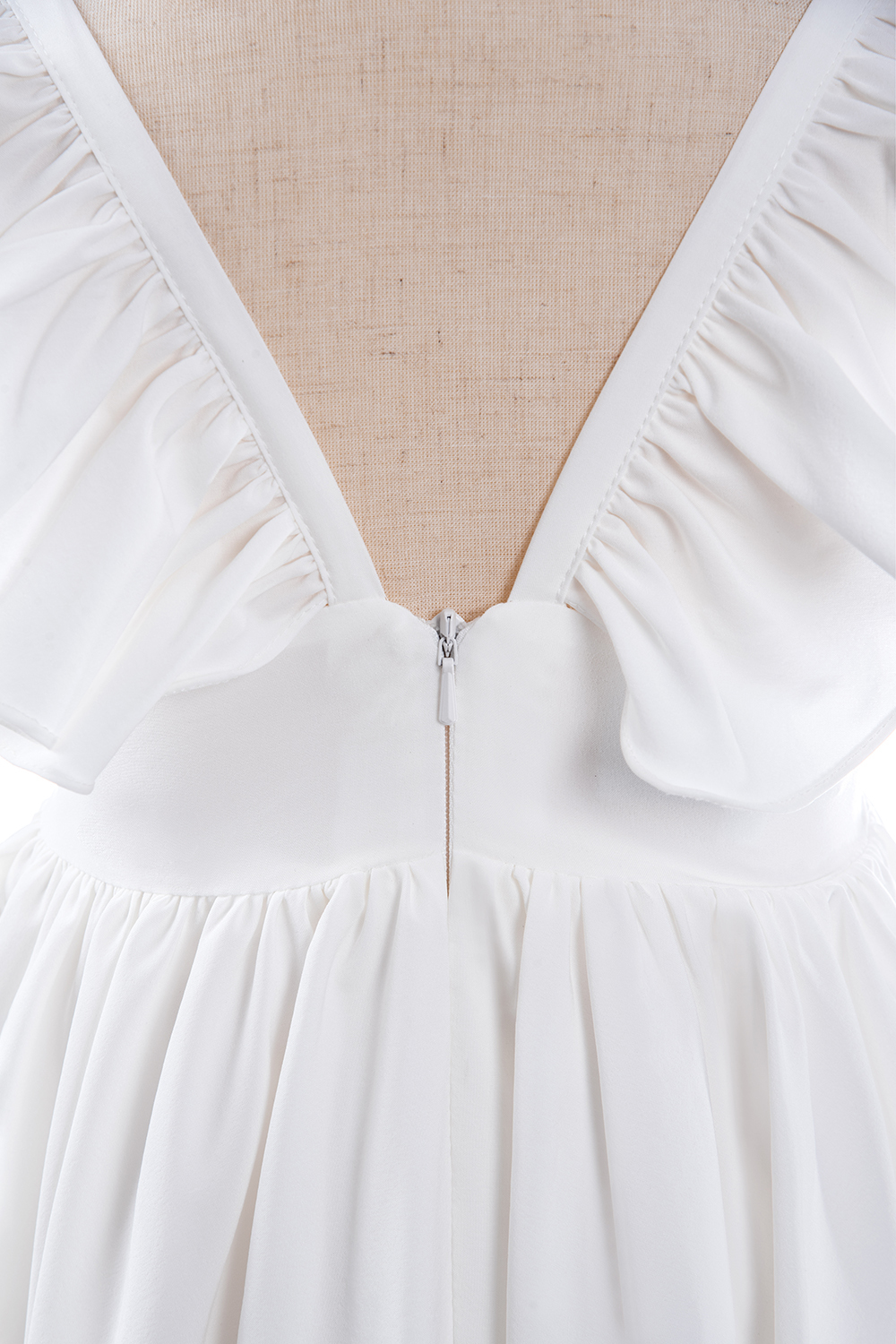 BMbridal White Cap Sleeve Little Flower Girl Dress Online-BMbridal