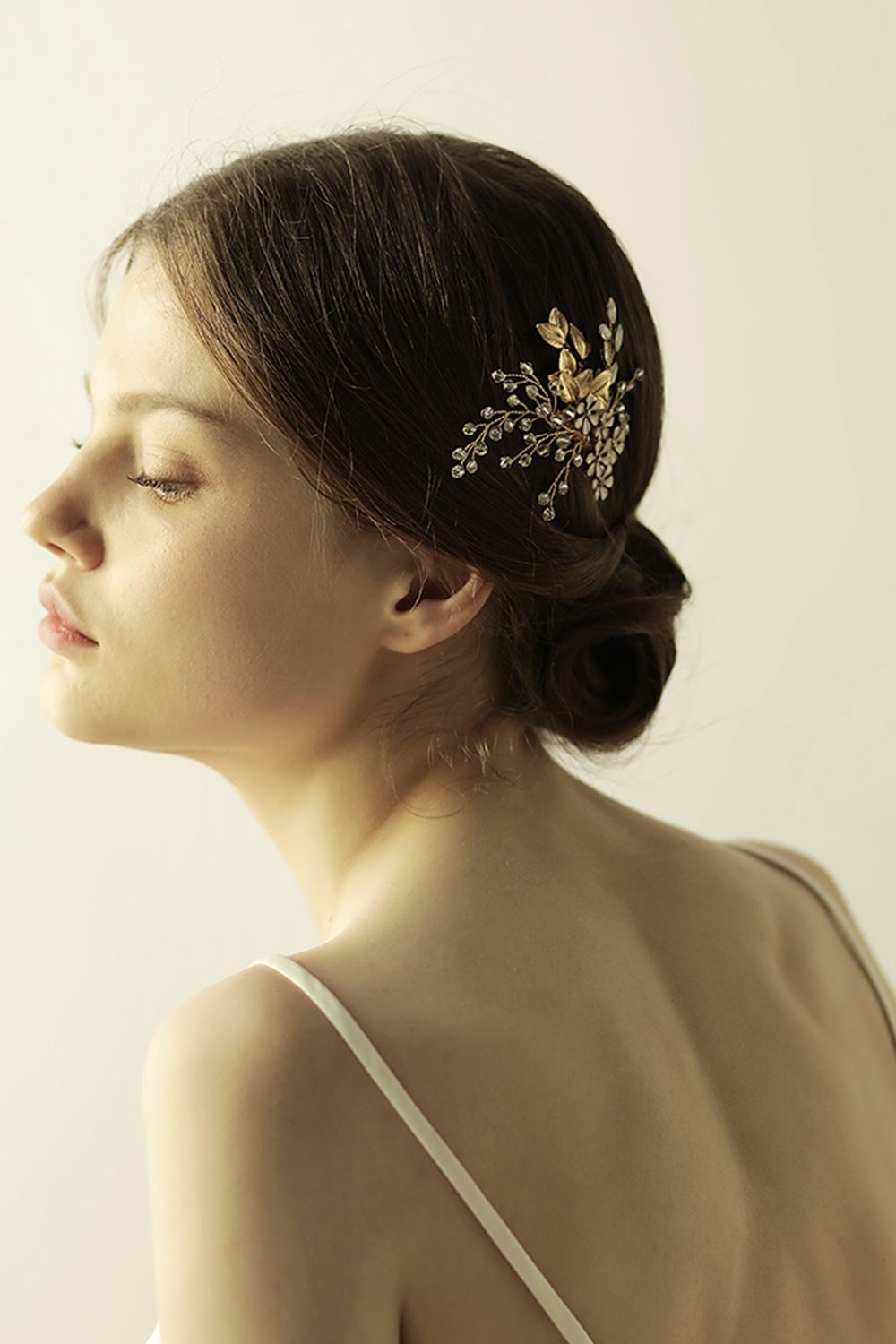 BMbridal Glamourous Alloy Rhinestone Daily Wear Combs-Barrettes Headpiece with Crystal-BMbridal