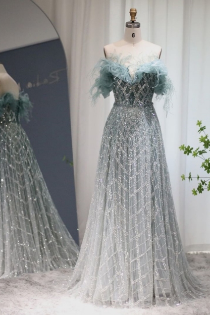Bmbridal A-Line Sweetheart Floor-Length Sleeveless Strapless Prom Dresses with Appliques