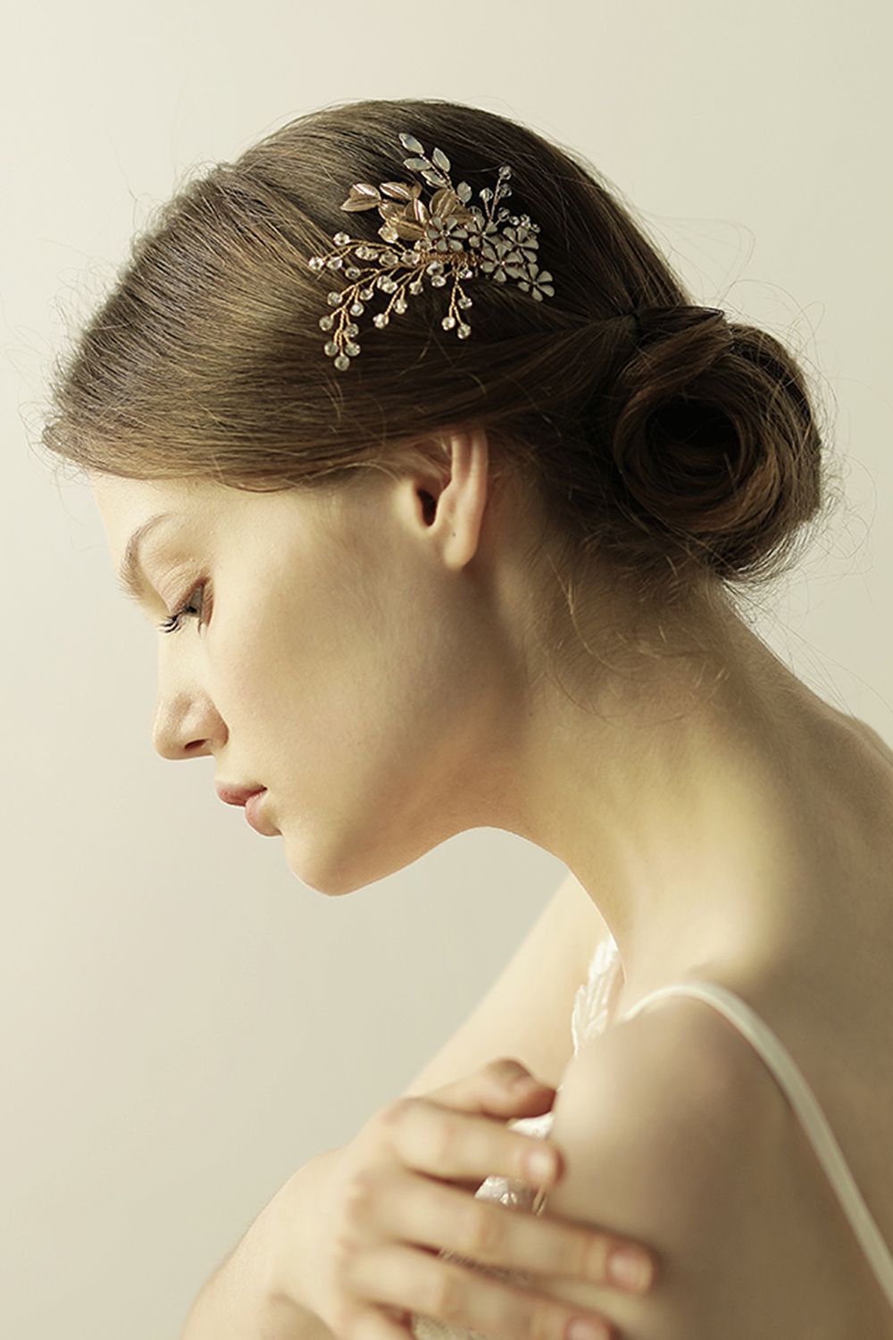 BMbridal Glamourous Alloy Rhinestone Daily Wear Combs-Barrettes Headpiece with Crystal-BMbridal