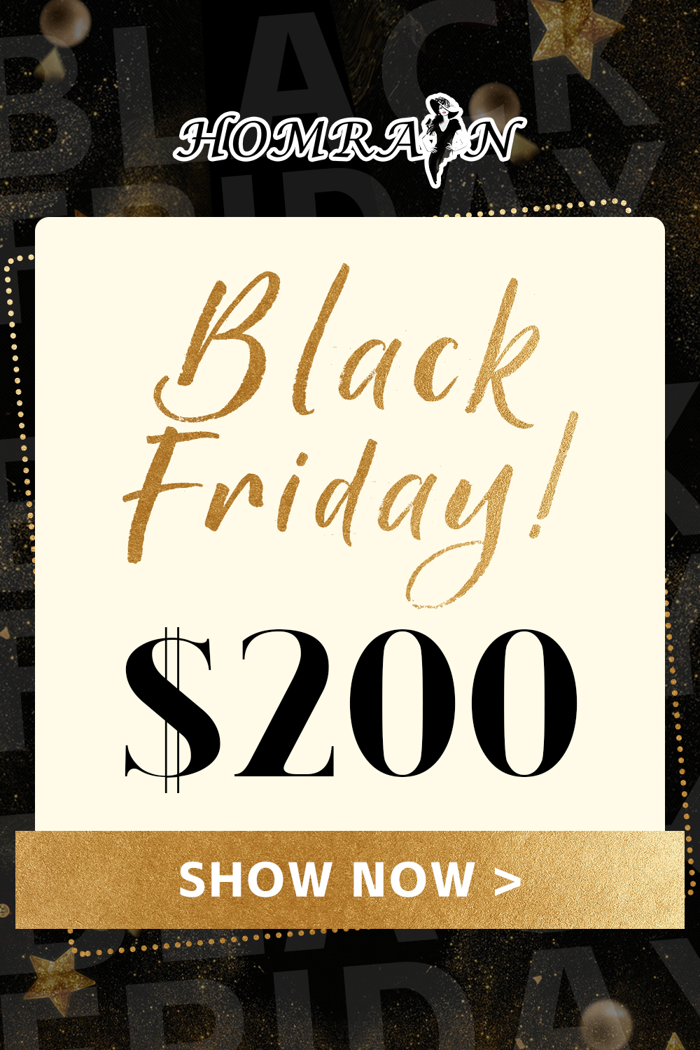 E-GIFT CARD for Black Friday
