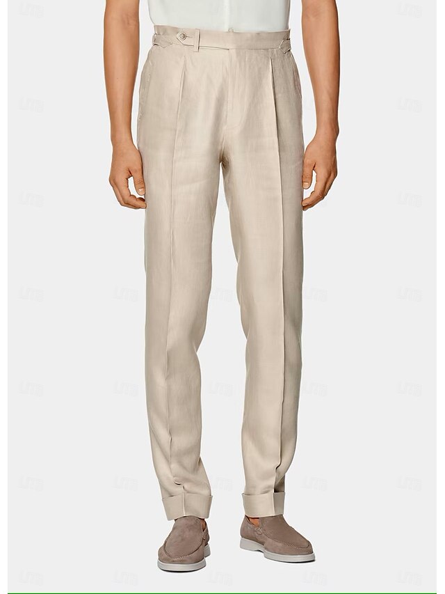 Double-Breasted Six-Button Two-Piece Wedding Suit For Men Standard Fit-BMbridal