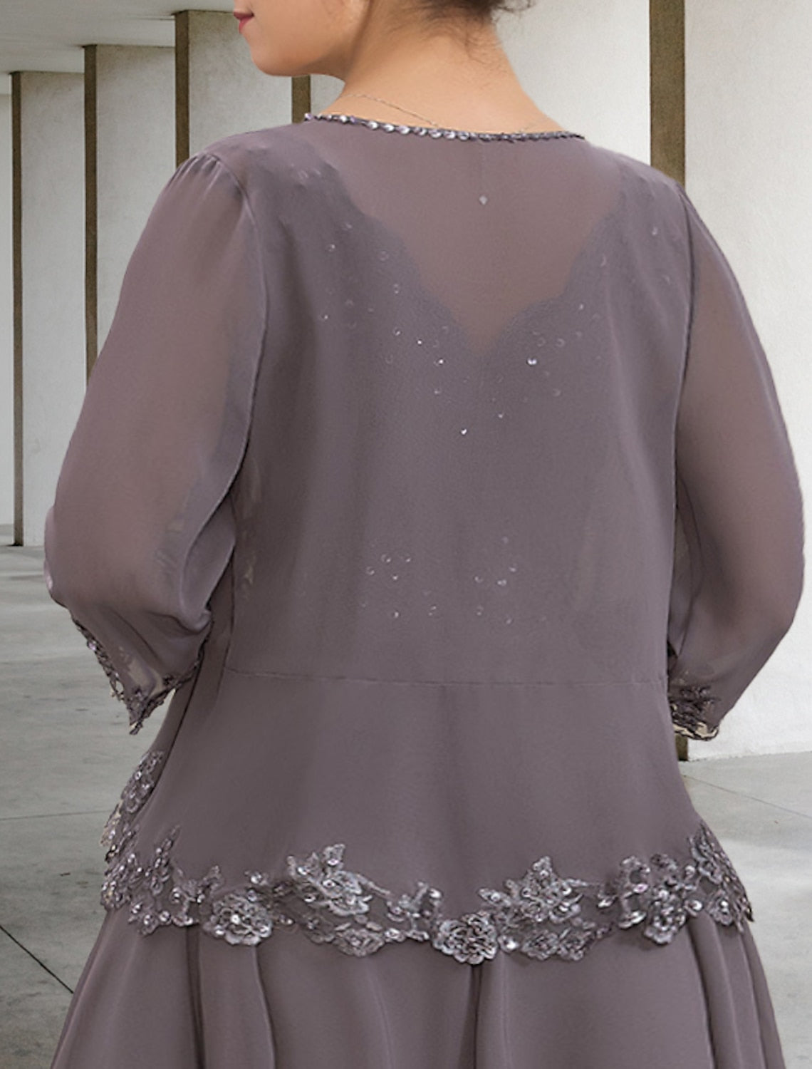 Mother of the Bride A-Line/Princess Dresses Featuring Applique & Sequins