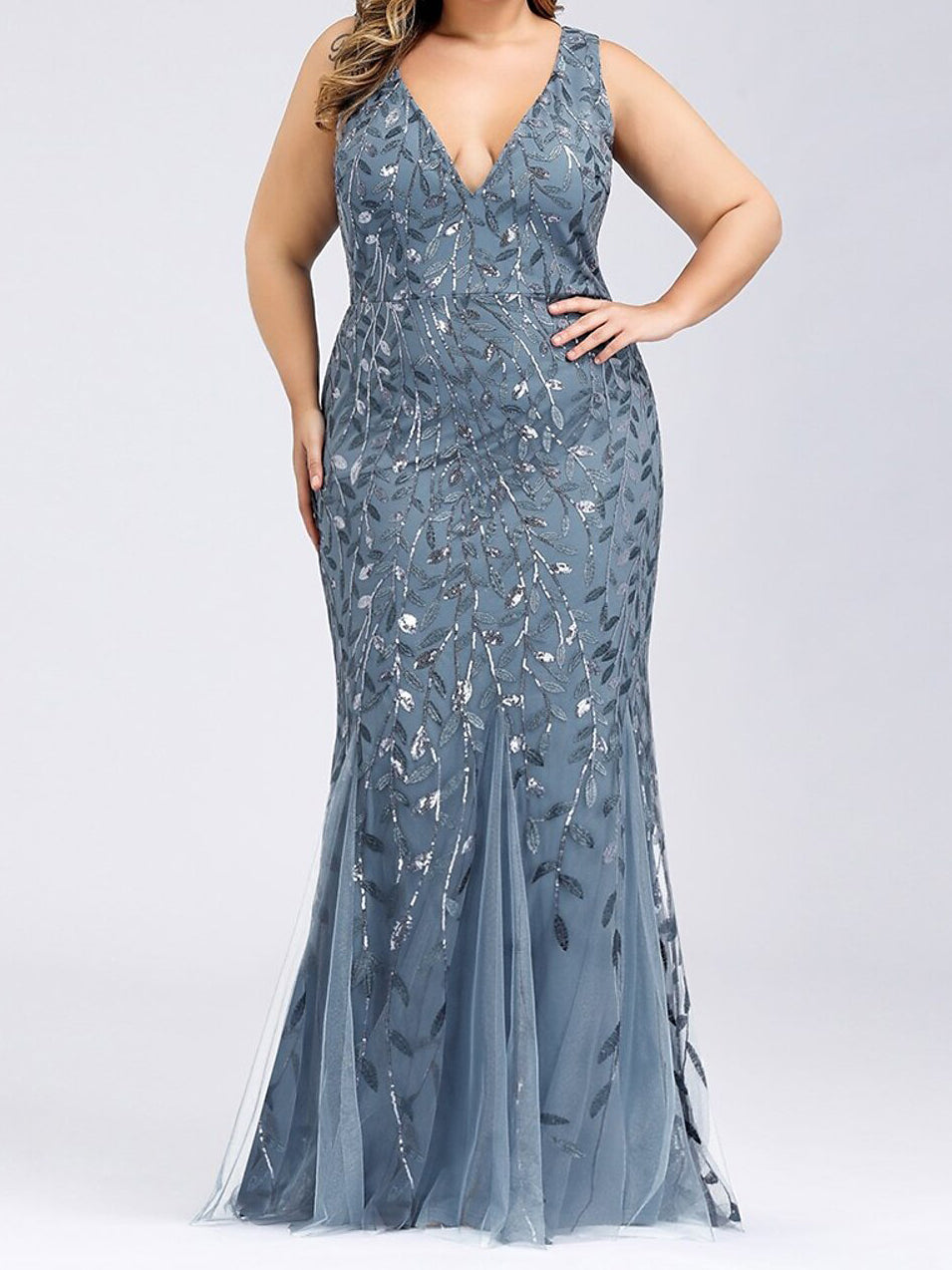 Mother of the Bride Sequined Dresses in Trumpet/Mermaid Styles