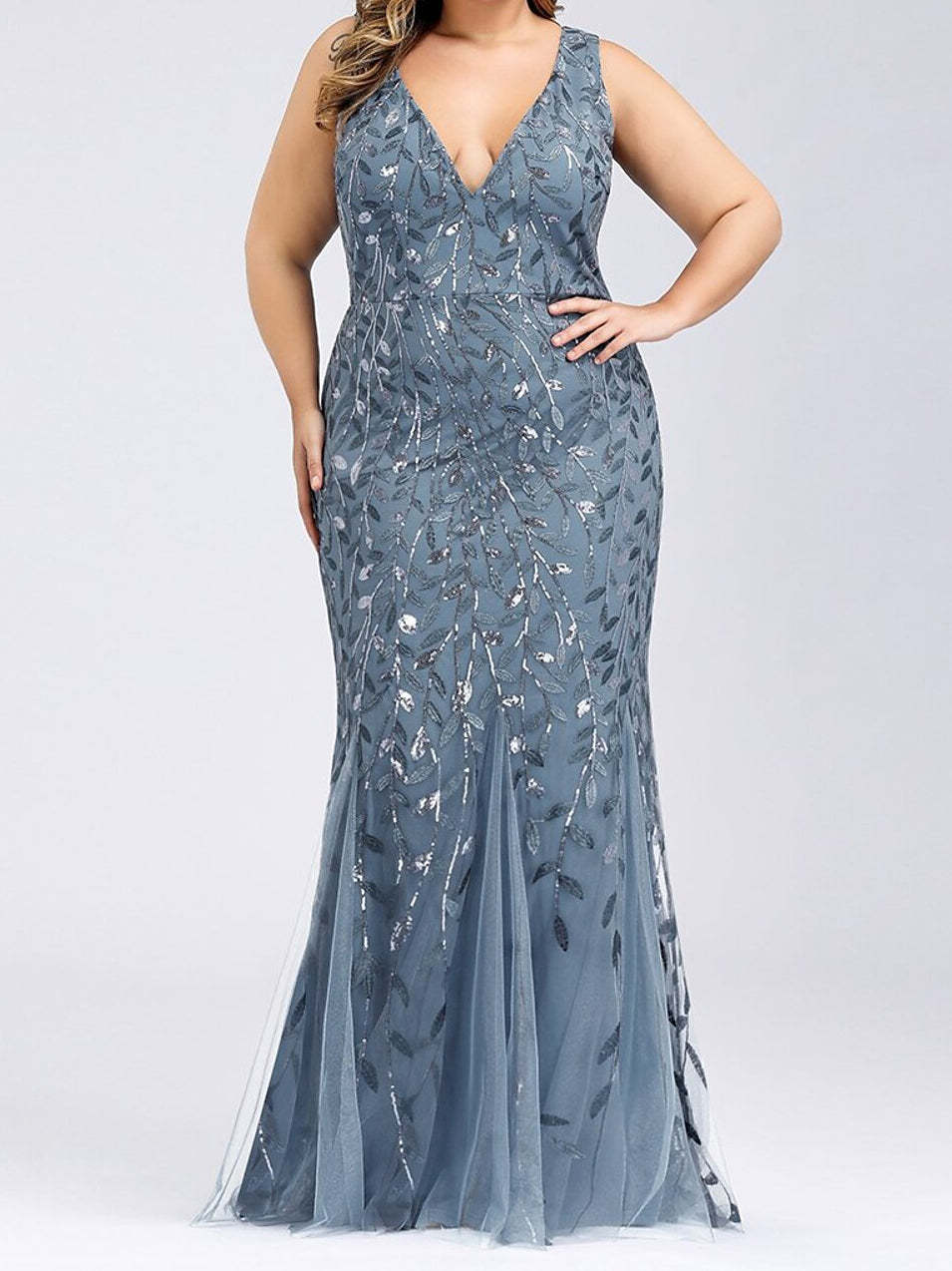 Mother of the Bride Sequined Dresses in Trumpet/Mermaid Styles