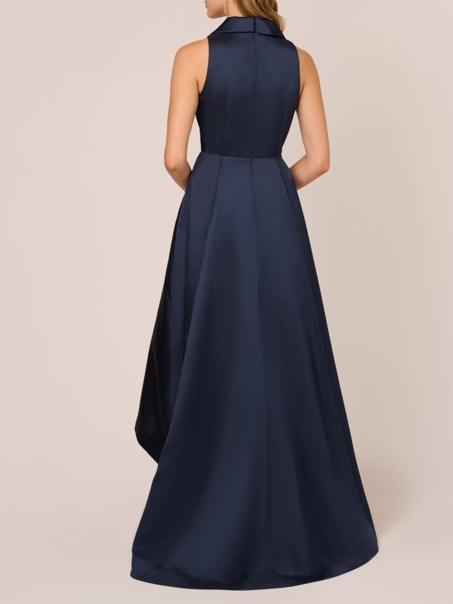 V-Neck Sleeveless A-Line Princess Asymmetrical Dress for Mother of the Bride & Groom-BMbridal