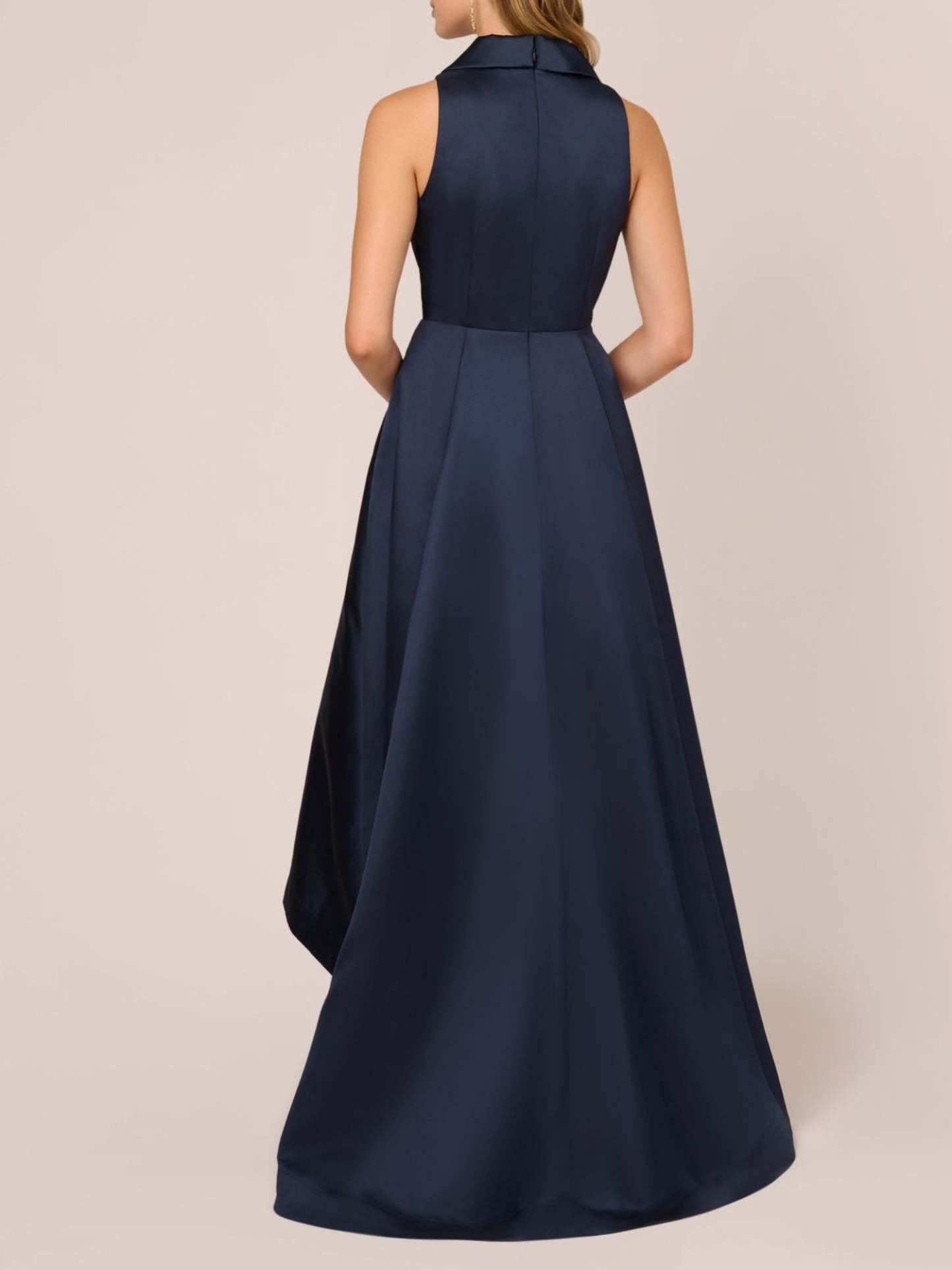 V-Neck Sleeveless A-Line Princess Asymmetrical Dress for Mother of the Bride & Groom-BMbridal