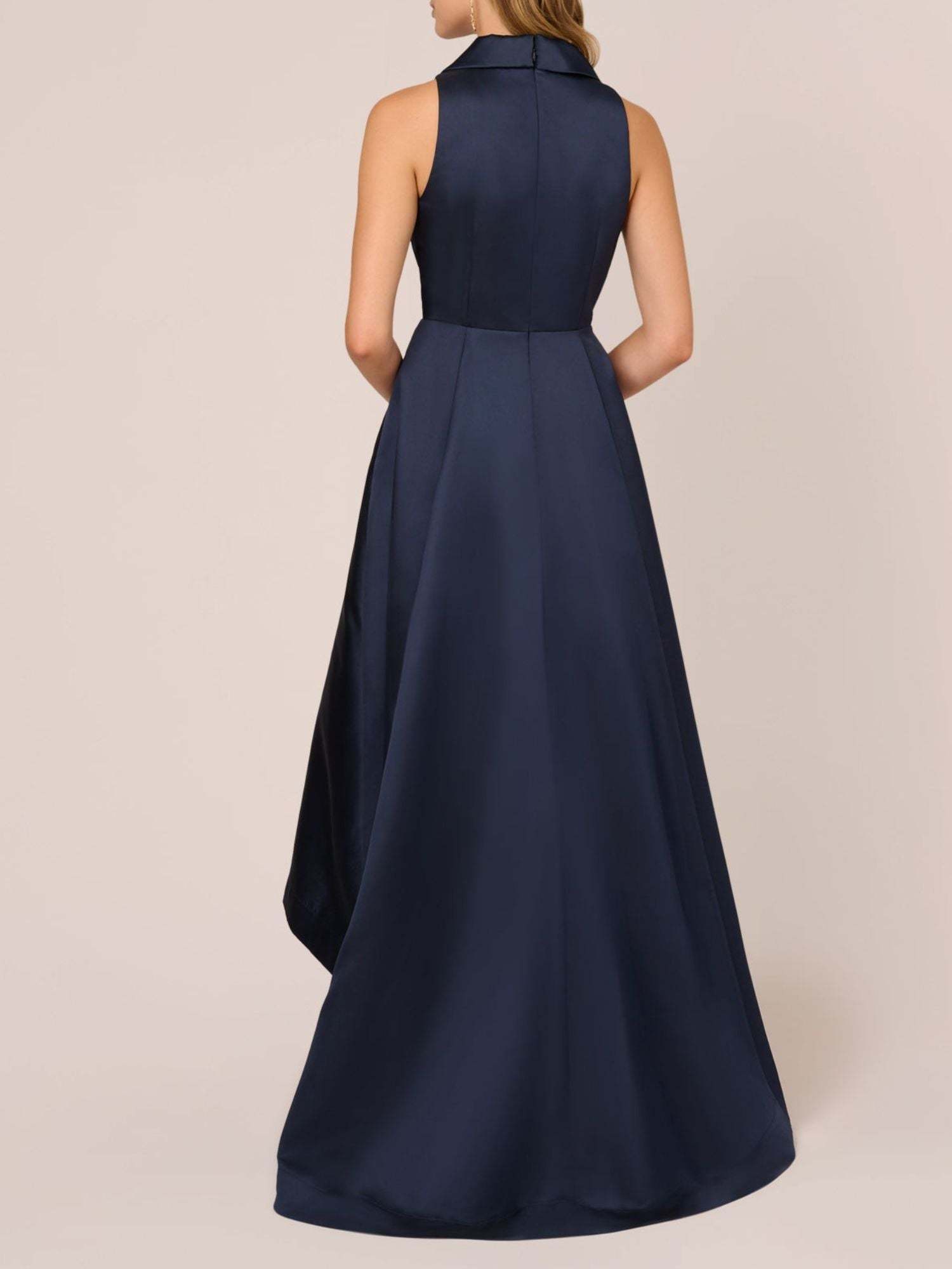 V-Neck Sleeveless A-Line Princess Asymmetrical Dress for Mother of the Bride & Groom-BMbridal
