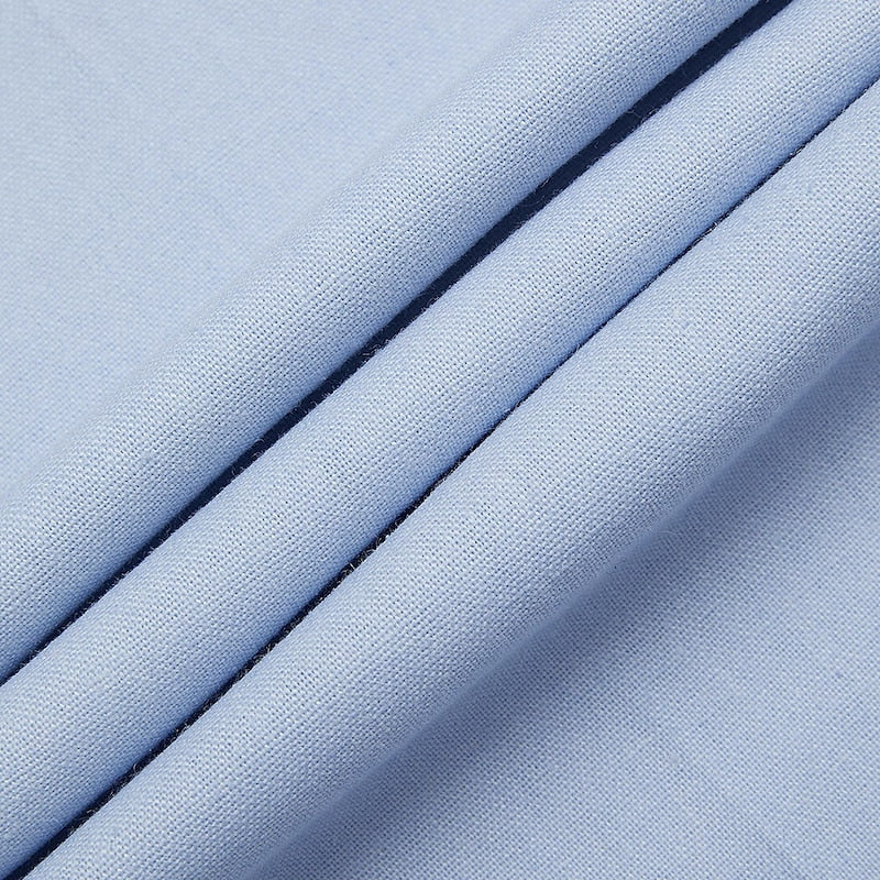 Men's Sky Blue Tailored Fit Two-Button Casual Beach Wedding Suit-BMbridal