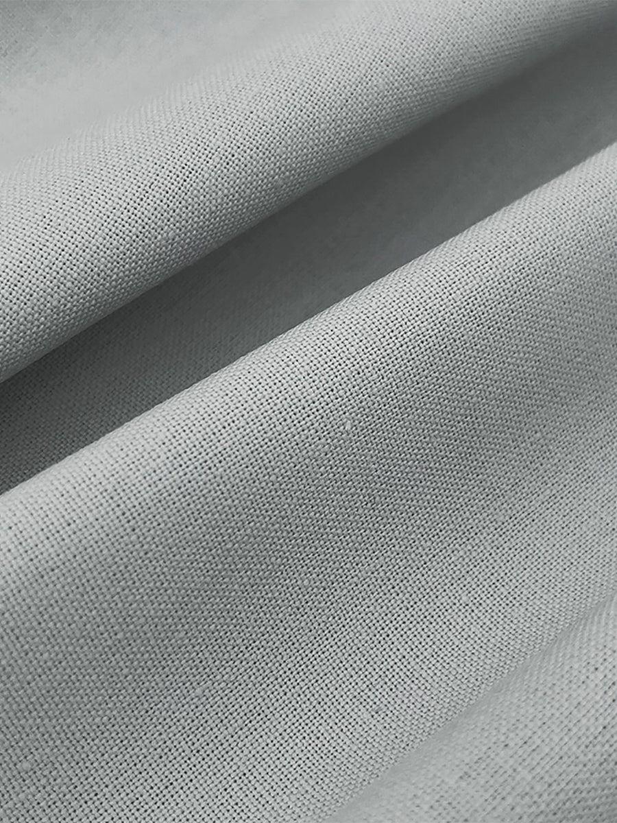 Standard Fit Men's Formal Three-Piece Single Breasted Two-Button Beach Wedding Suit-BMbridal