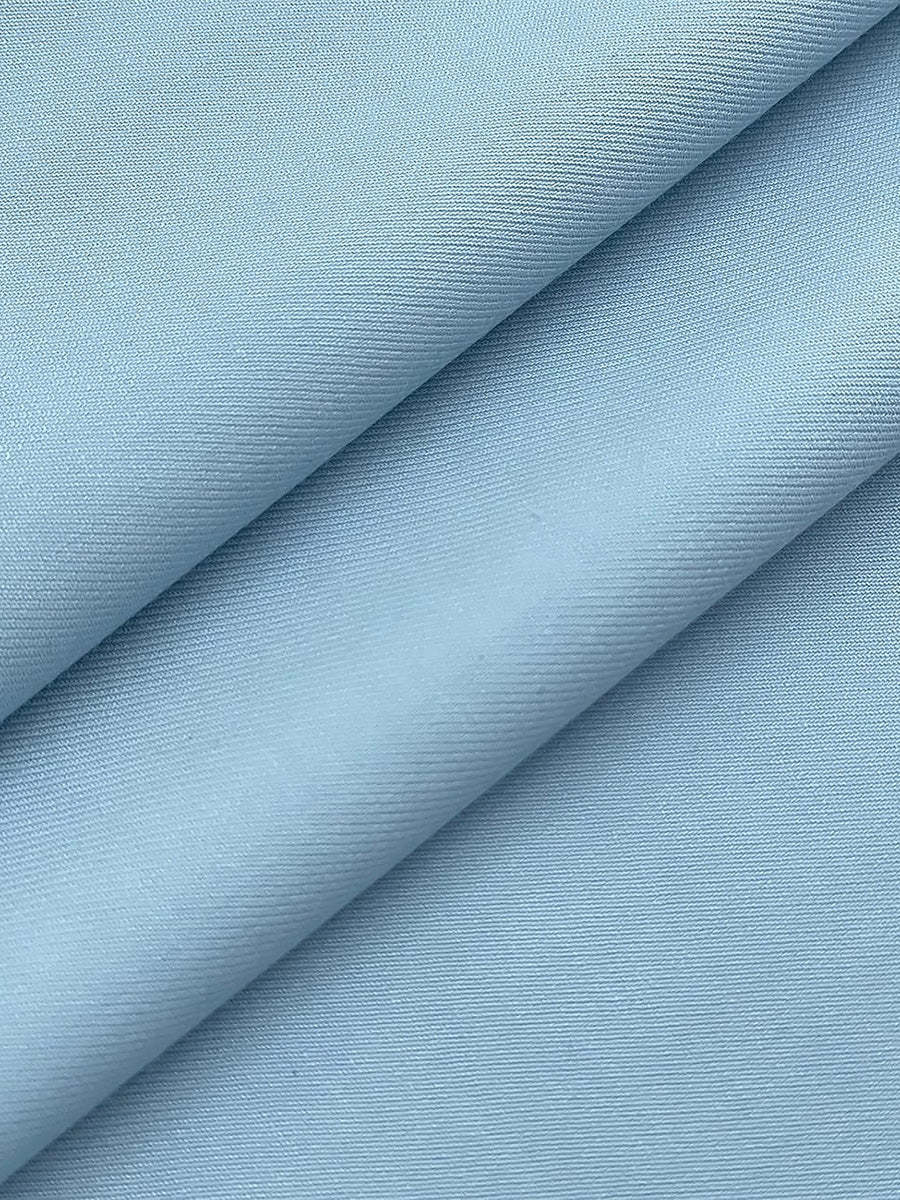 Men's Sky Blue Three-Piece Single-Breasted Two-Button Formal Wedding Suit-BMbridal