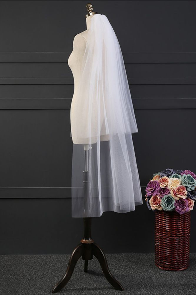 Tulle Cut Edge 1.2*1.5M Wedding Veils
