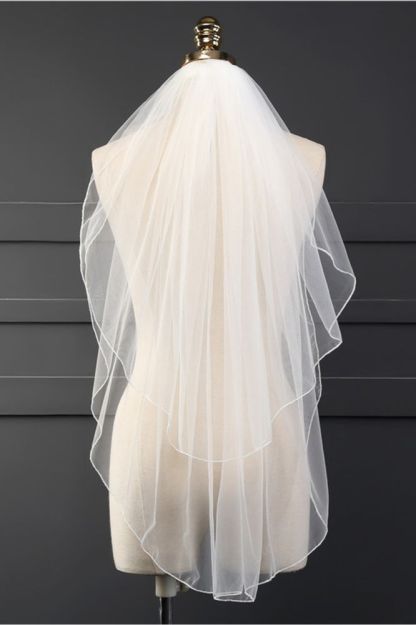 Tulle Cut Edge 1.5*1.5M Wedding Veils