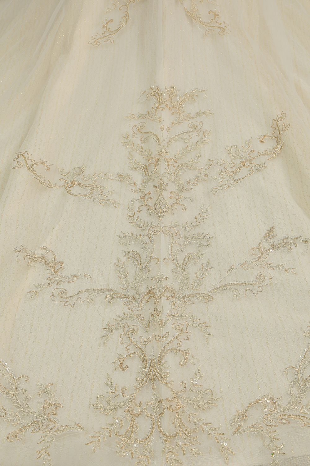 BMbridal Off-the-Shoulder Princess Wedding Dress With Lace Appliques-BMbridal