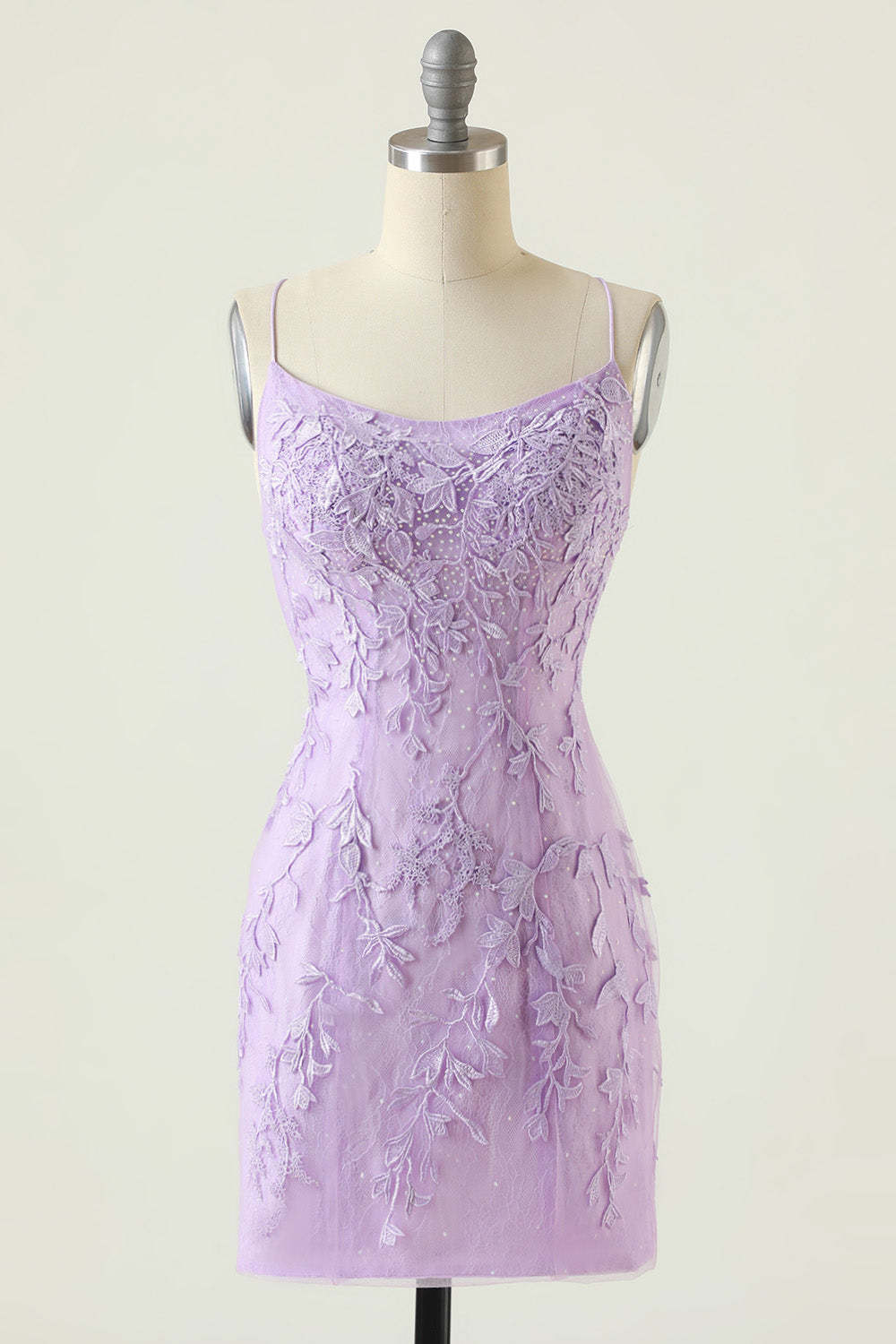 Coral Short Tight Homecoming Dress with Lace Beading