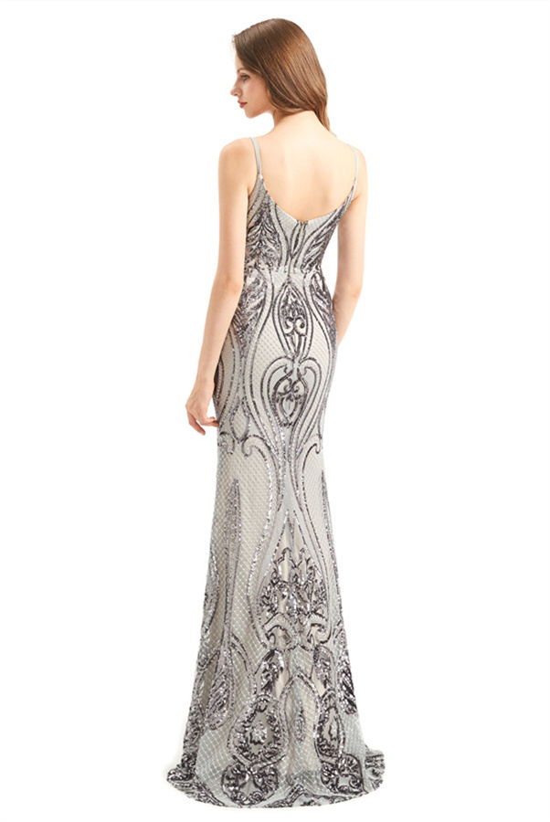 Bmbridal Sleeveless Mermaid Prom Dress Long With Lace Appliques
