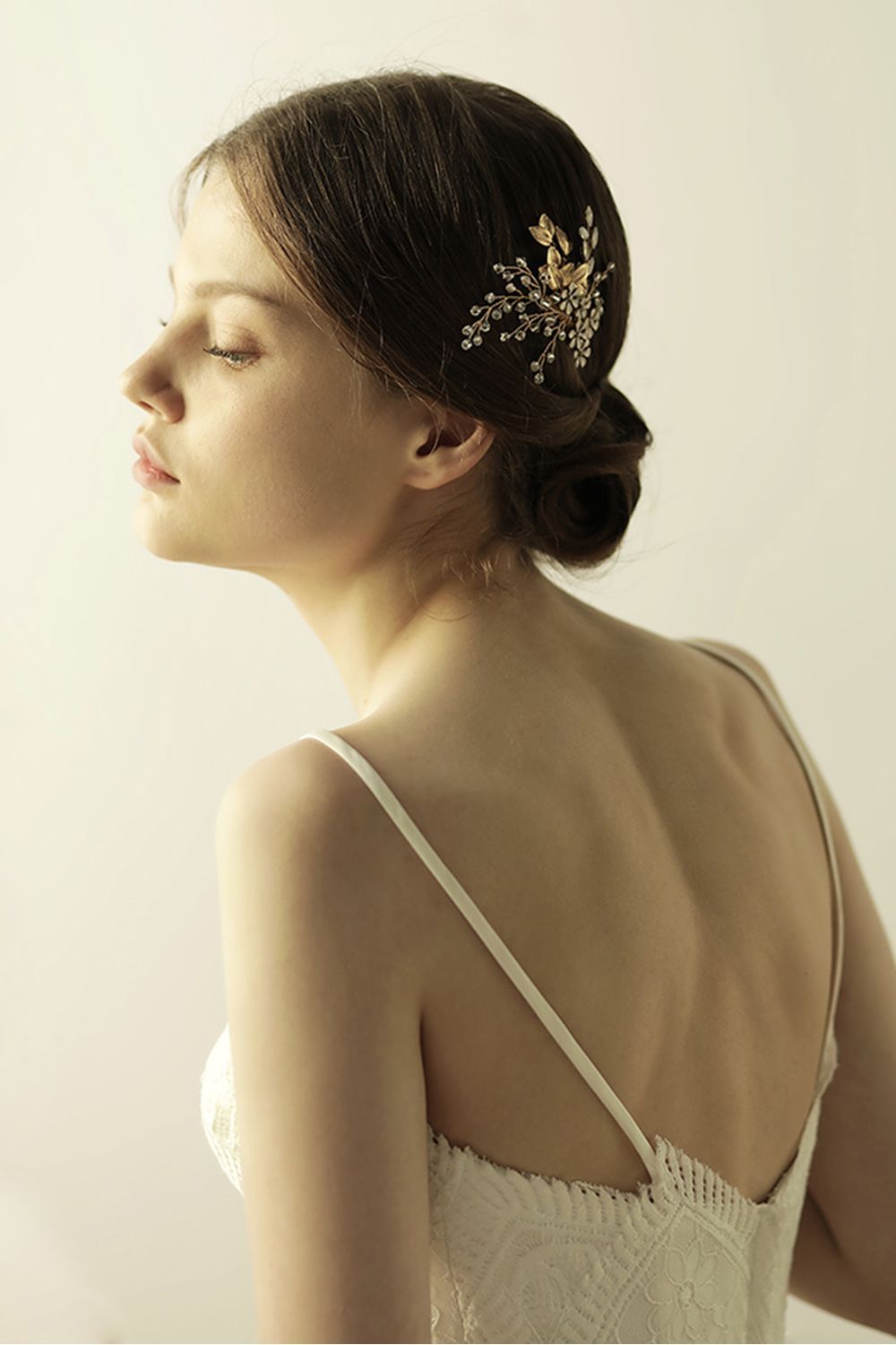 BMbridal Glamourous Alloy Rhinestone Daily Wear Combs-Barrettes Headpiece with Crystal-BMbridal