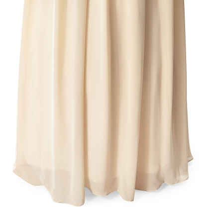 BMbridal A-line V-neck Chiffon Party Dress With Sequined